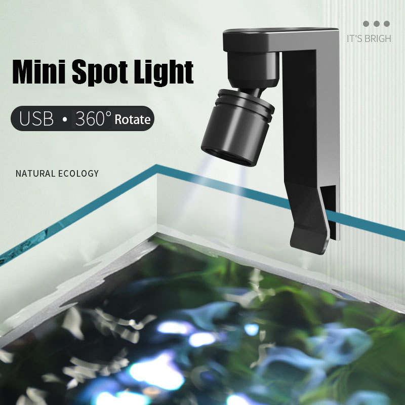 Aquarium Plant Light - Luce con morsetto USB Luce spot