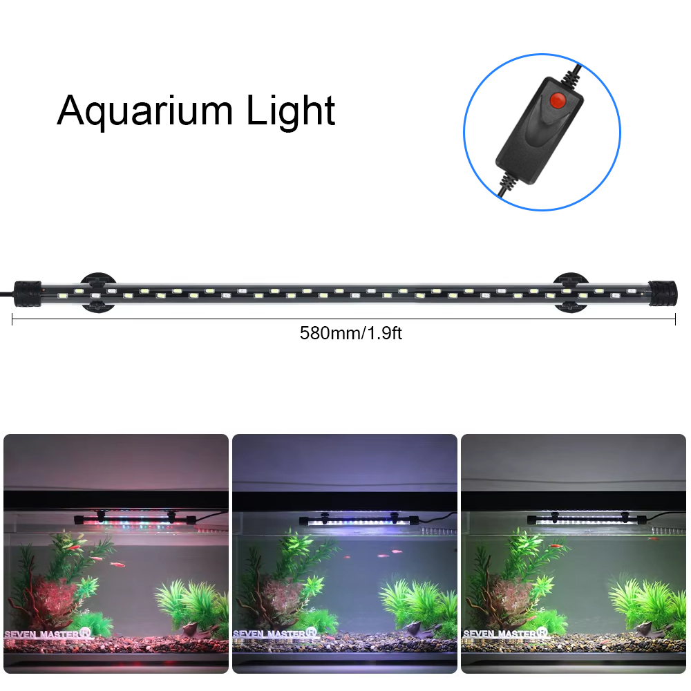 Aquarium Plant Substrate - 58CM Acquario Luce LED Pianta Coltiva